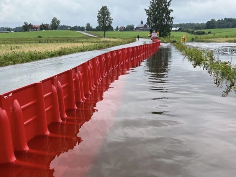 Modularna pregrada proti poplavam podjetja Jianghe Flood Prevention Products pridobiva globalno priljubljenost za hitro uvedbo nadzora nad poplavami